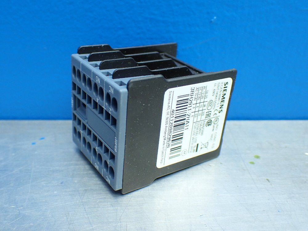 Siemens 9 Auxiliary Contact Blocks - 3rh2911-2ha11