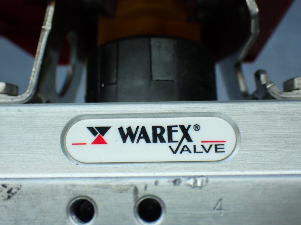 Warex Valve Double Acting Actuator / Valve Assembly. - Dr00030u