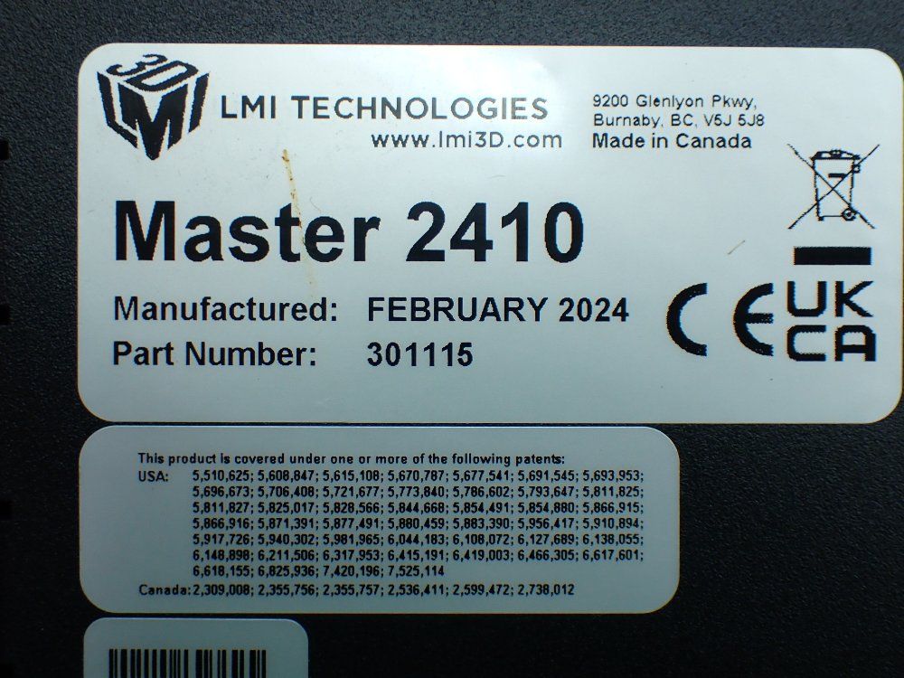Lmi Technologies Master 2410 Sensor Networking Hub