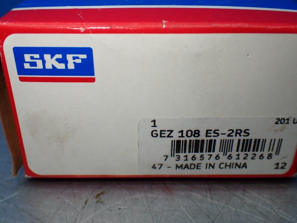 Skf 38.1x61.913x33.325 Radial Spherical Plain Bearing - Gez 108 Es-2rs