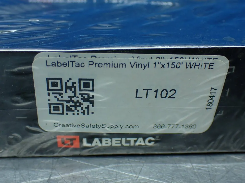 Labeltac Label Supply 1"x150ft White - Lt102