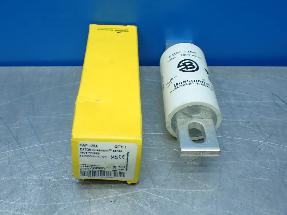 Eaton Bussmann Semiconductor Fuses. - Fwp-125a