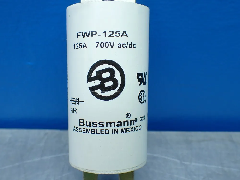 Eaton Bussmann Semiconductor Fuses. - Fwp-125a