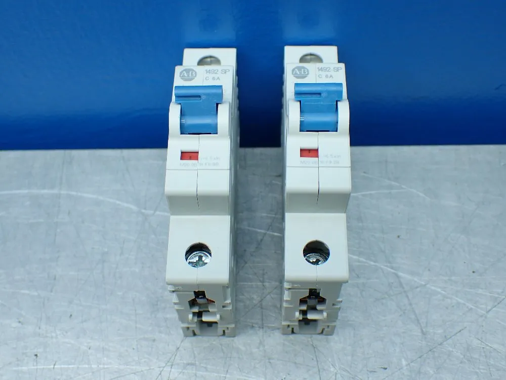 Allen-bradley 4 Supplementary Protector Miniature Circuit Breakers. - 1492-spm1c060