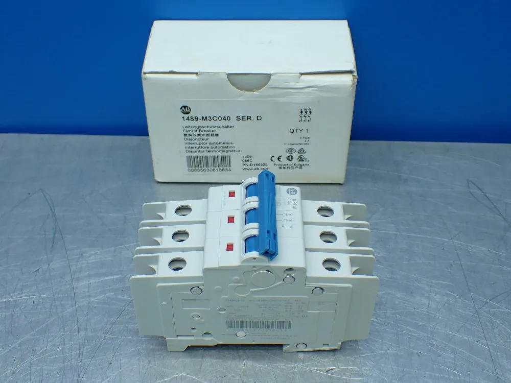 Allen-bradley Circuit Breaker - 1489-m3c040