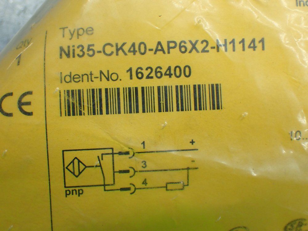 Turck 35mm Inductive Sensor. - Ni35-ck40-ap6x2-h1141