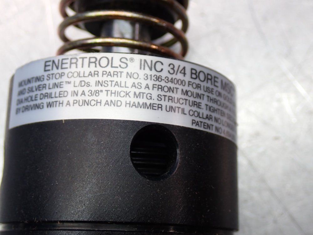 Enertrols Inc 3/4" Bore Shock Absorber - Sasl3/4x1p-msc