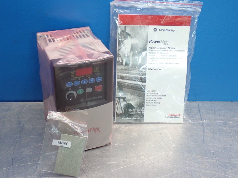 Allen Bradley Powerflex 40 Ac Drive - 22b-d2p3n104
