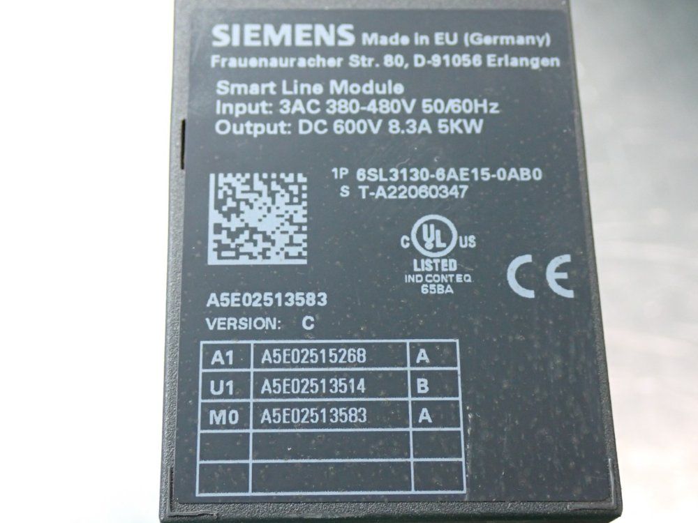 Siemens Sinamics S120 Double Motor Module