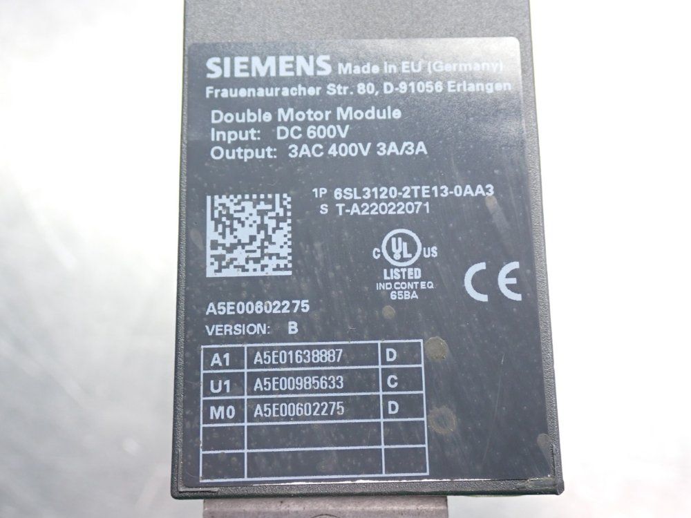 Siemens Smart Line Module Sinamics S120 Series