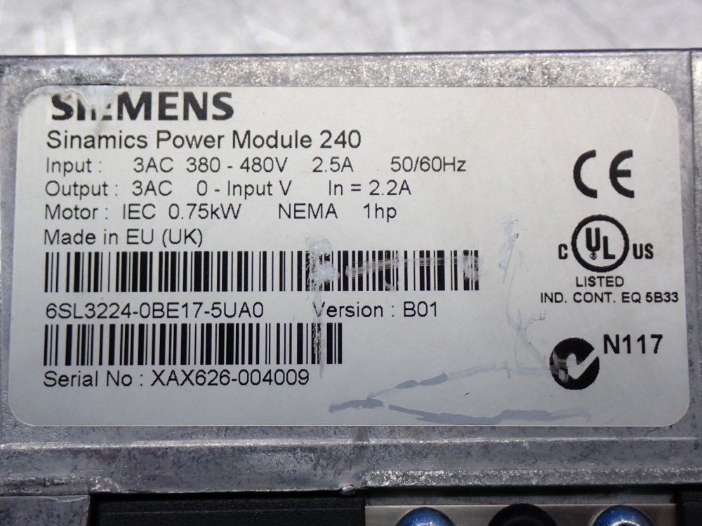 Siemens Sinamics Power Module 240