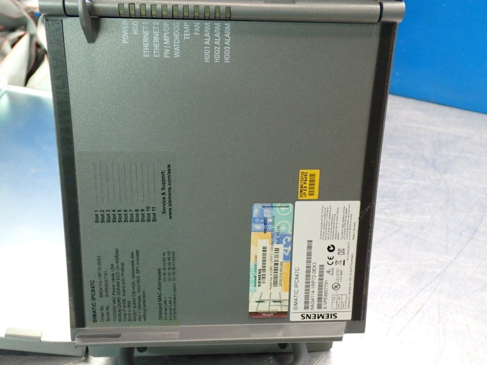Siemens Simatic Ipc847c Rack Pc 