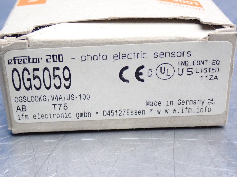 Ifm Photoelectric Sensor