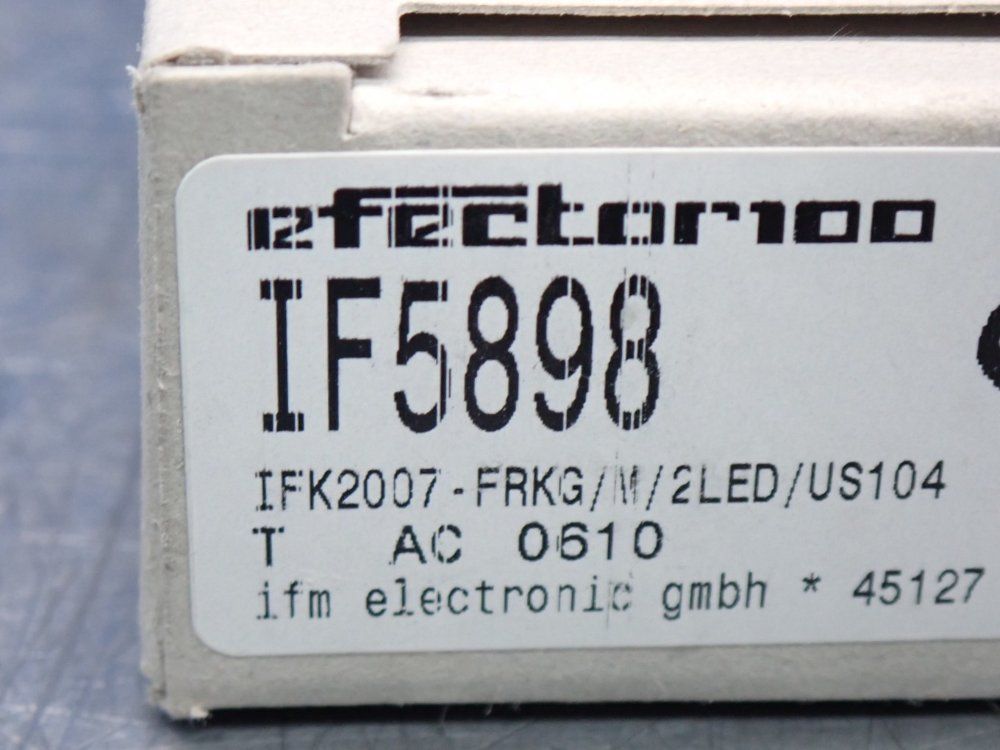 Ifm 7mm Sensing Range Inductive Proximity Sensor - If5898