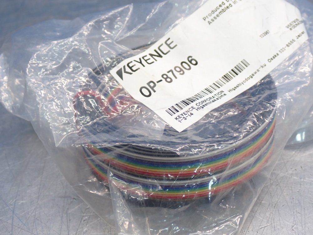 Keyence Image Based Ivg Io Sensor Connecting Ribbon Cable