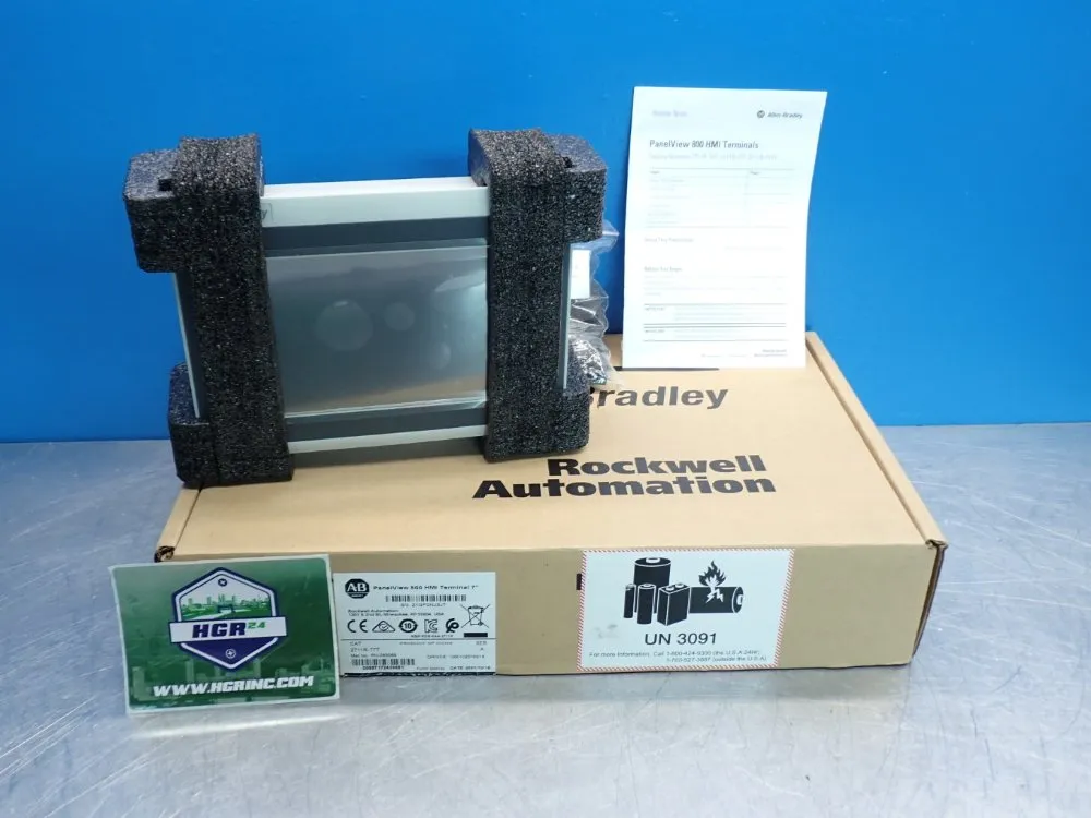 Allen Bradley Panelview 800 Hmi Graphic Terminal 