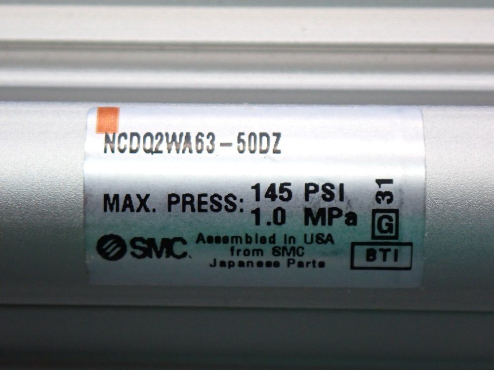 Smc Pneumatic Compact Cylinder Ncq2wz Series 2pcs