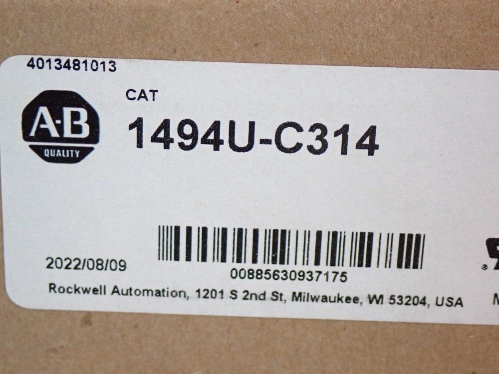 Allen Bradley Universal Disconnect Switch