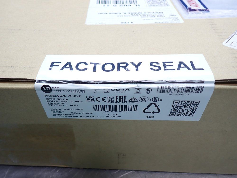 Allen Bradley Panelview Plus 7series Display Terminal