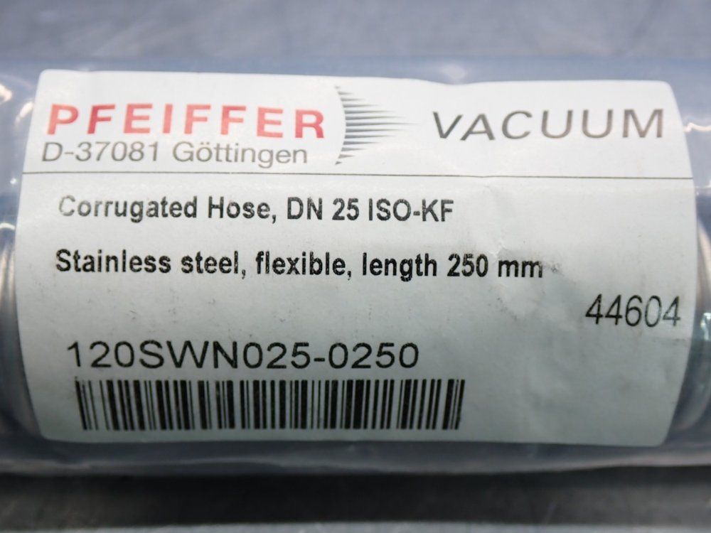 Pfeiffer  Flexible Jacketed Stainless Steel Vacuum Hose