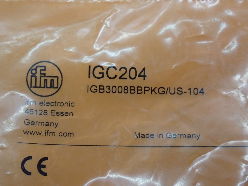 Ifm Inductive Proximity Sensor