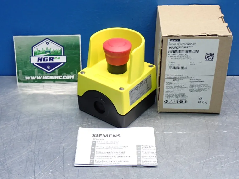 Siemens Emergency Push Button Enclosure