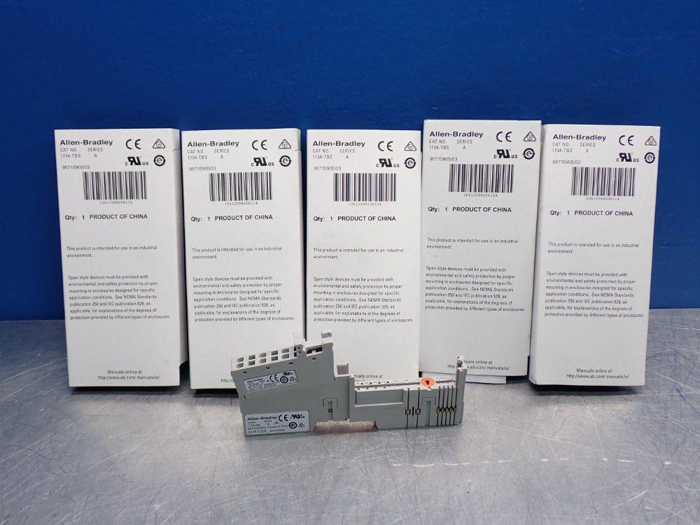 Allen Bradley Spring Terminal 5pcs