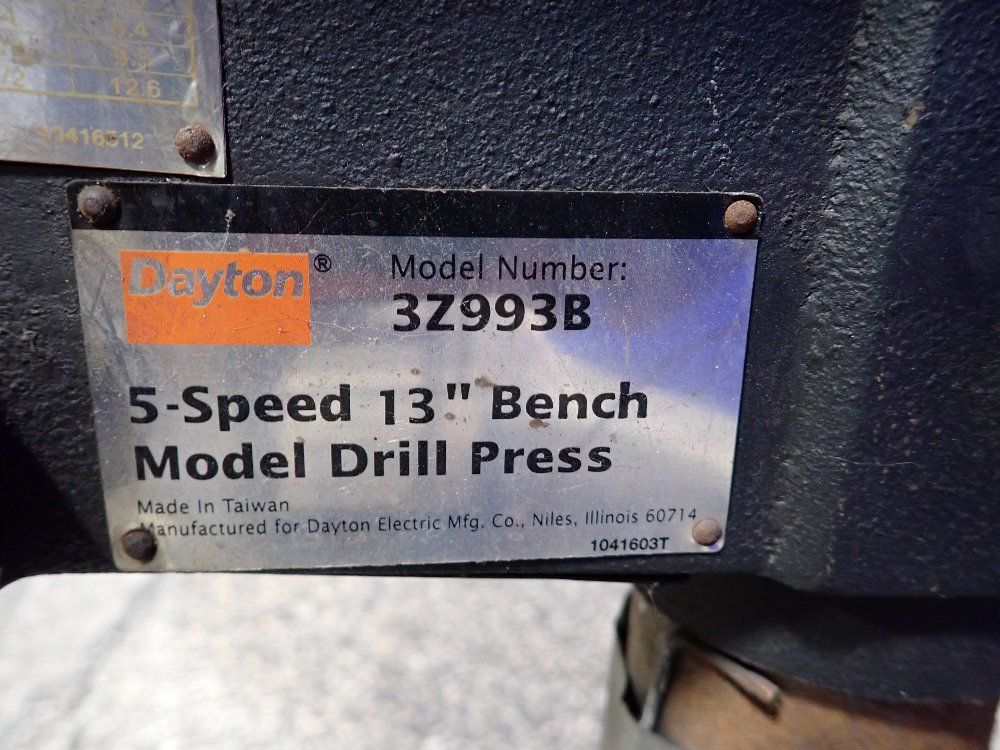 Dayton 13 Drill Press