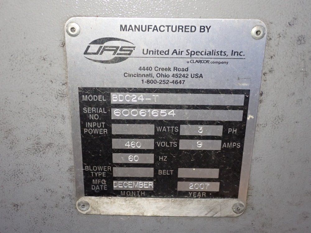 Uas Uas Bdc24t Dust Collector