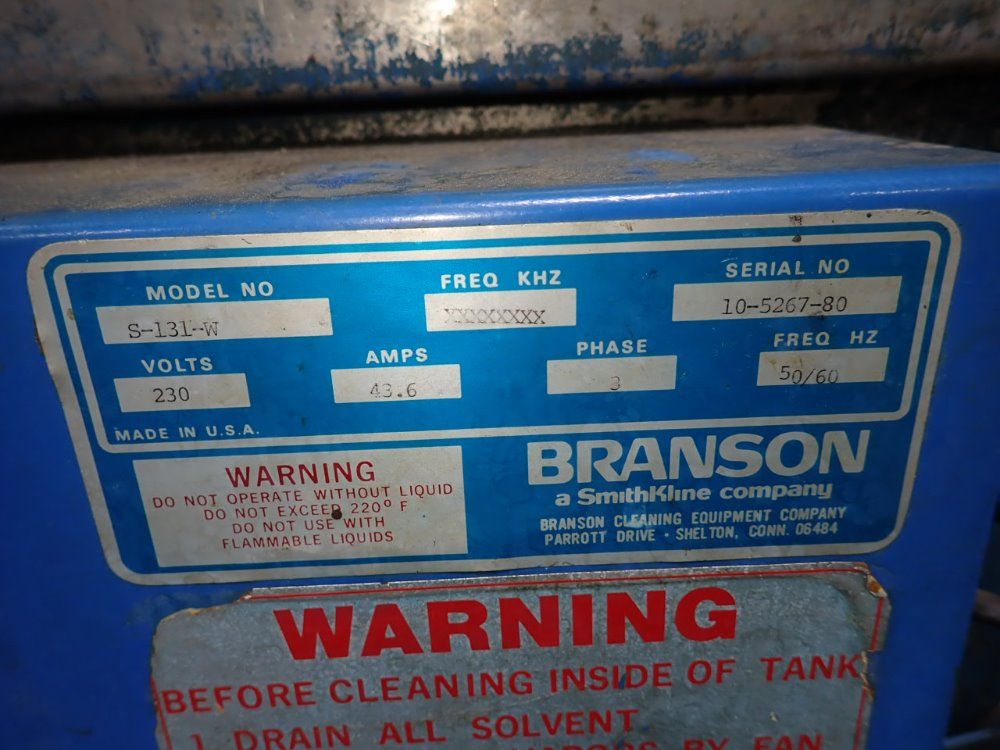 Branson Branson Psd2440w Degreaser