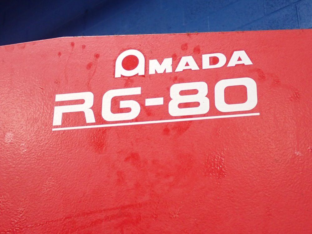 Amada 2000 Amada Rg80 Press Brake