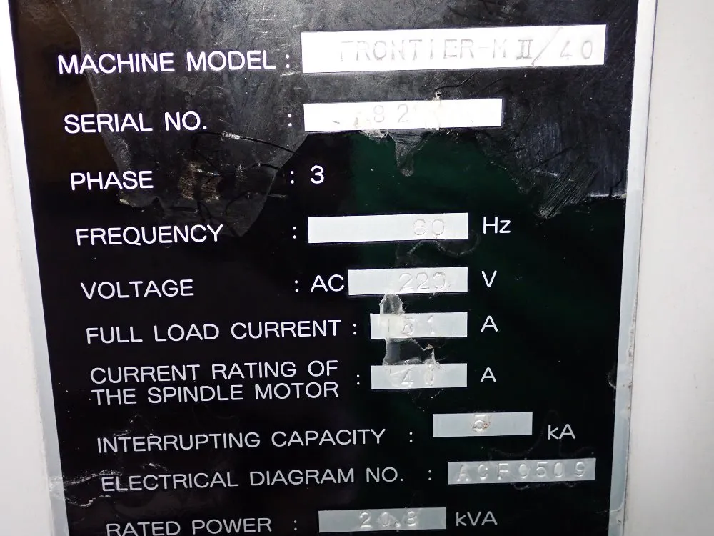 Mori Seiki Cnc Vmc