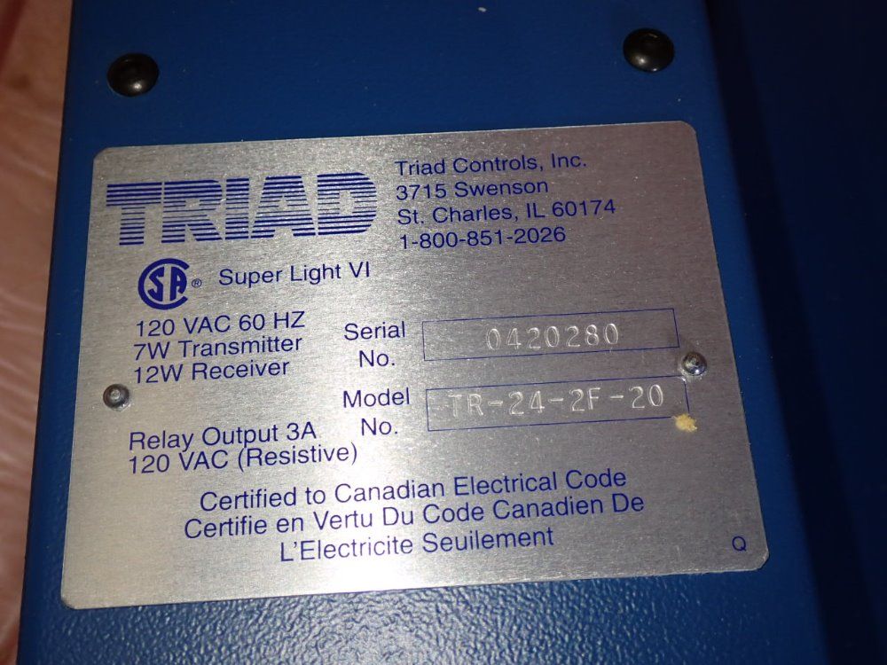 Triad Controls Safety Light Curtains