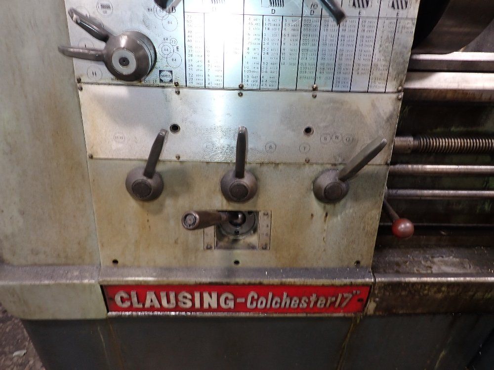 Clausing Clausing Colchester 17 Lathe