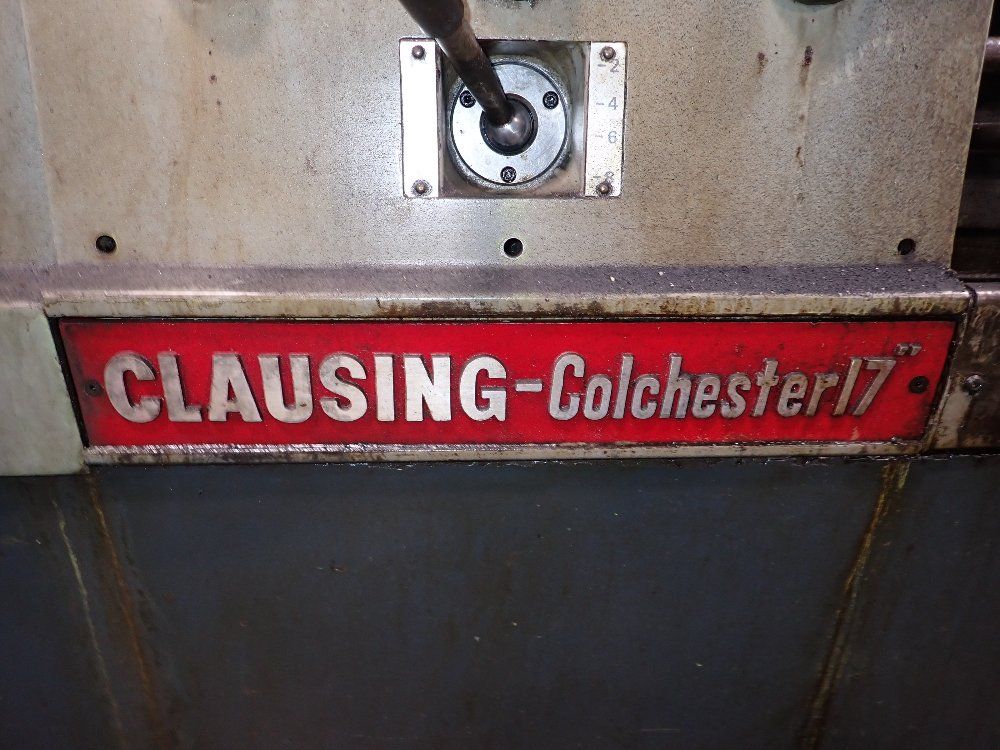 Clausing Clausing Colchester 17 Lathe