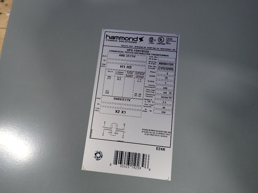 Hammond Transformer