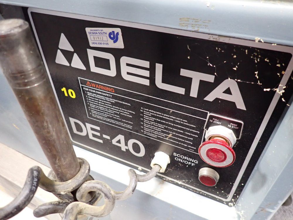 Delta Sliding Table Saw