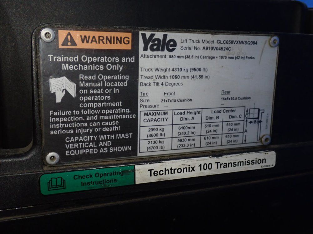 Yale Propane Forklift