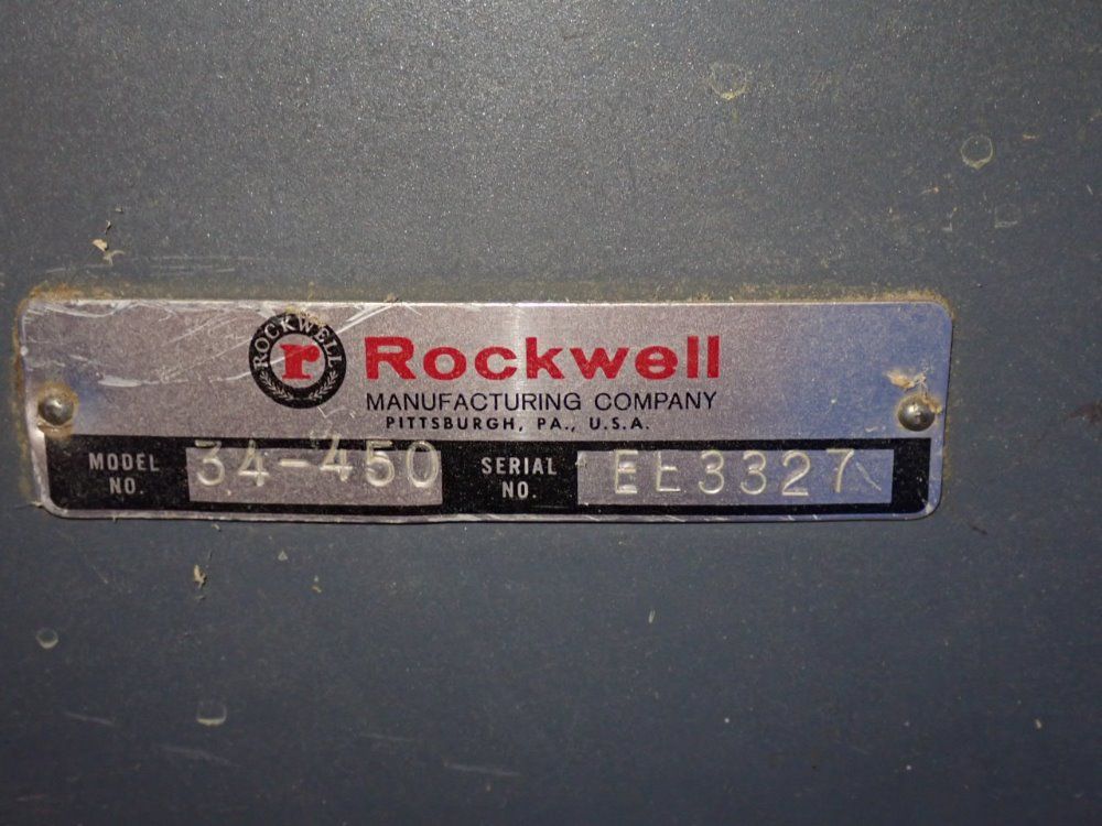 Rockwell 10" Unisaw - 34-450