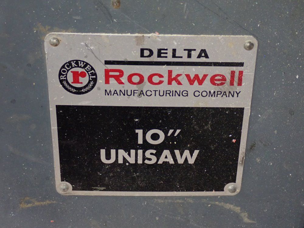 Rockwell 10" Unisaw - 34-450