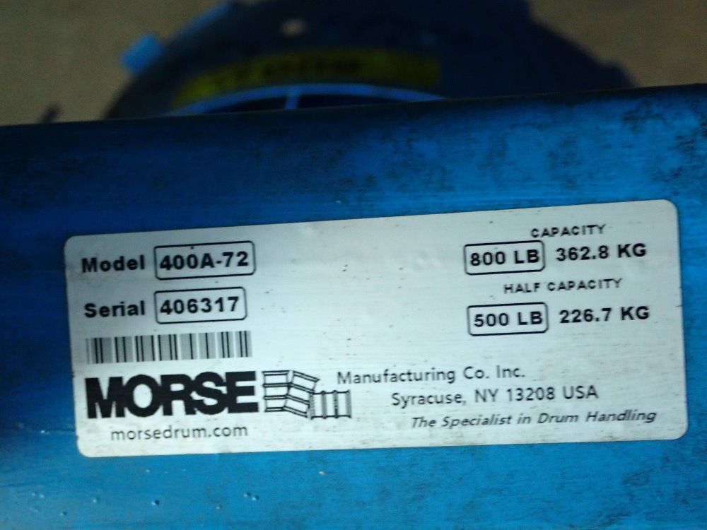 Morse Morse 400a72 Drum Transporter
