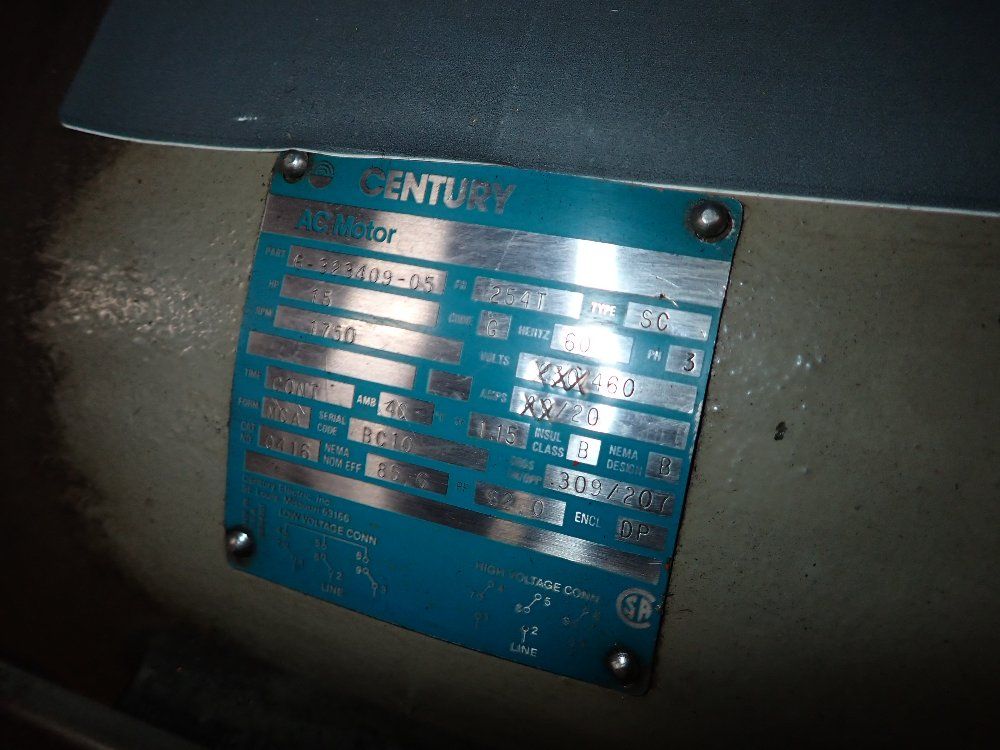 Century 15 Hp Motor