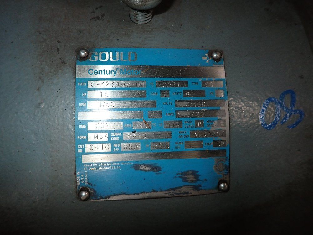 Century 15 Hp Motor