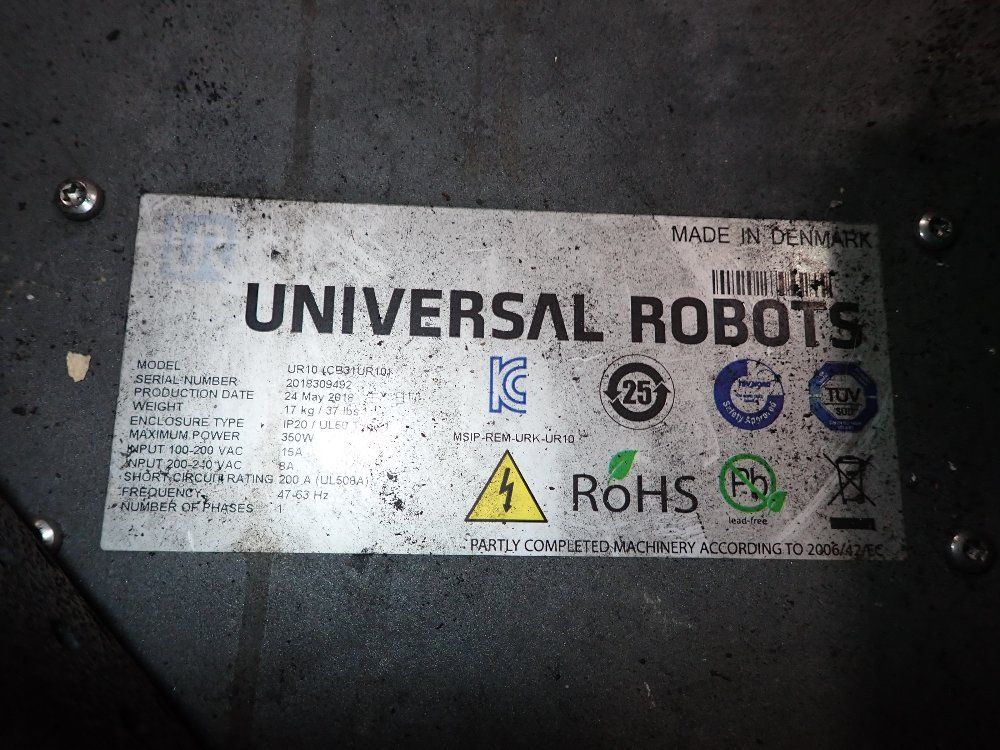 Universal Robots Universal Robots Ur10 Robot