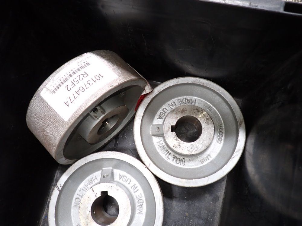 Hamilton 8"x3 1/2" Pulleys