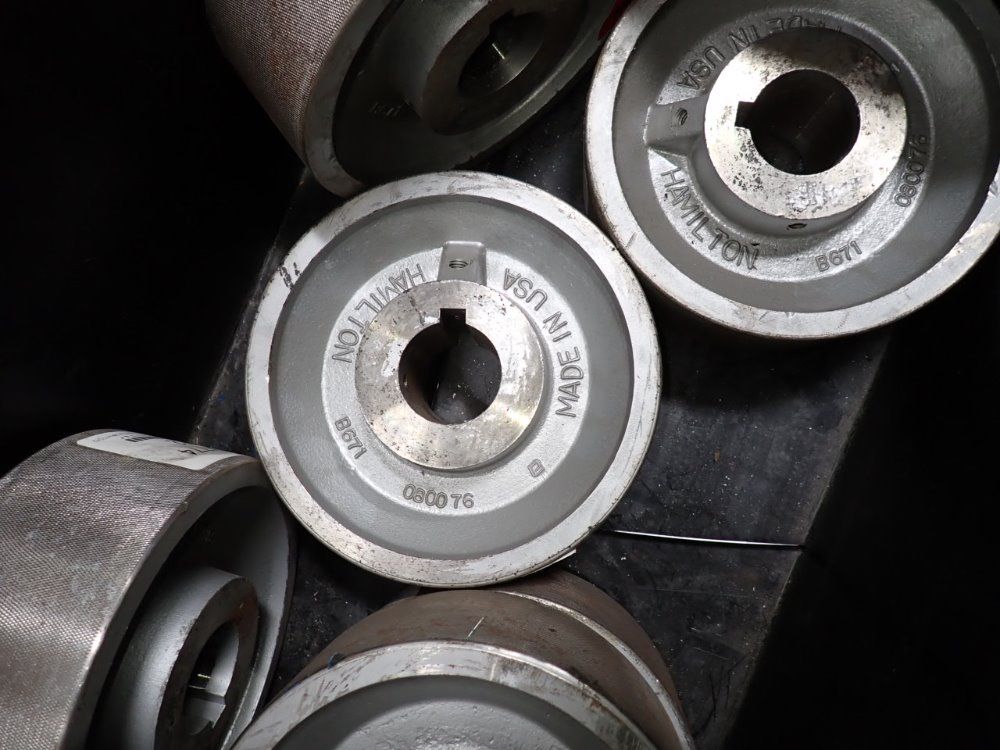 Hamilton 8"x3 1/2" Pulleys