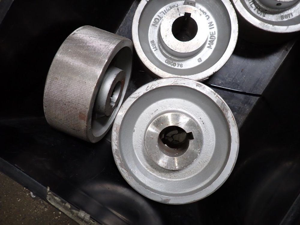Hamilton 8"x3 1/2" Pulleys