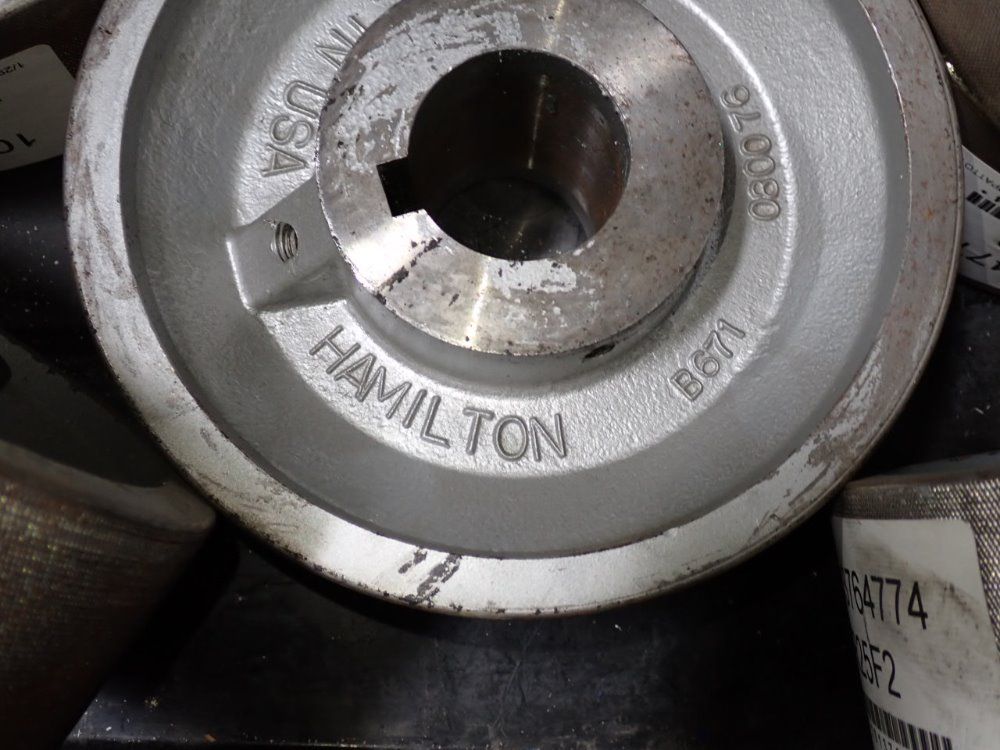Hamilton 8"x3 1/2" Pulleys