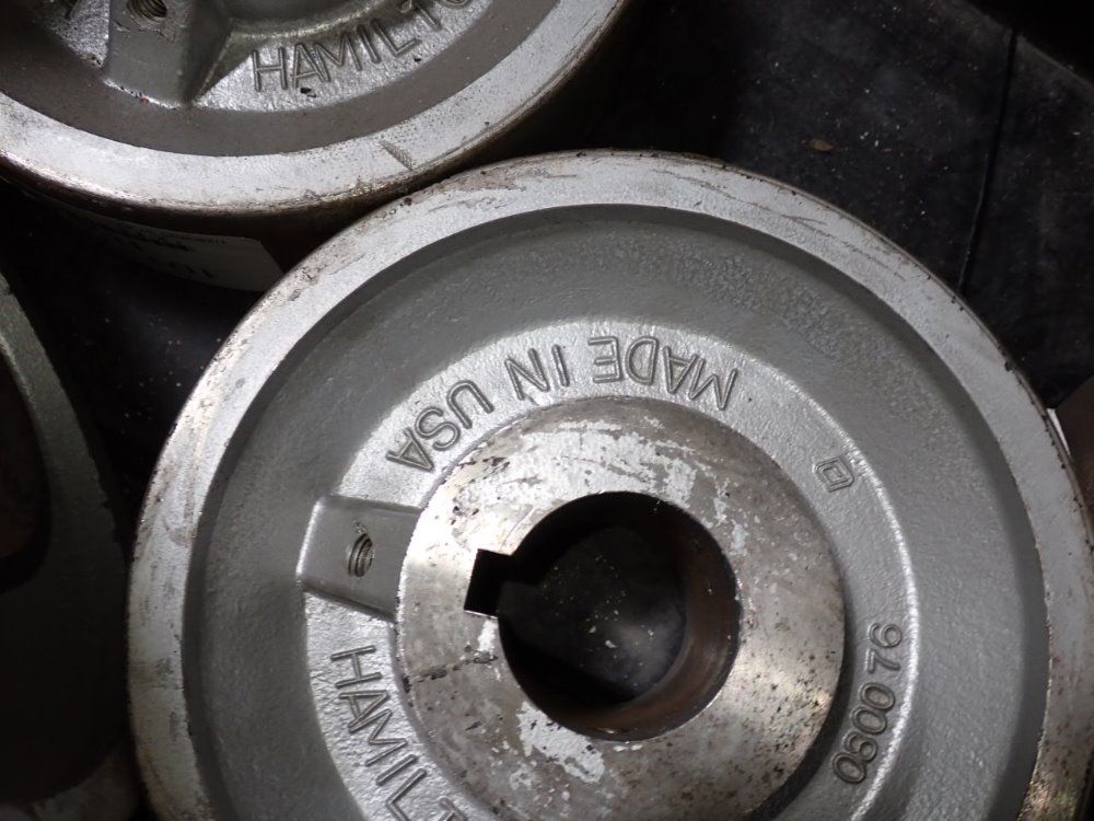 Hamilton 8"x3 1/2" Pulleys