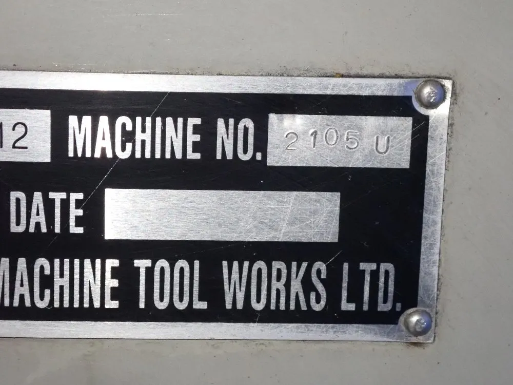 Okamoto Machine Tool Okamoto Machine Tool Pfg612 Surface Grinder